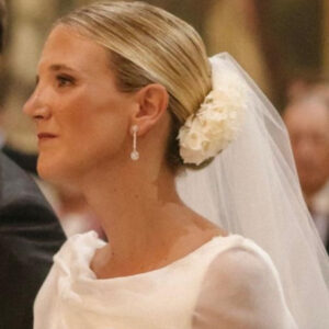 Tocado Hortensia Blanca: imagen 2