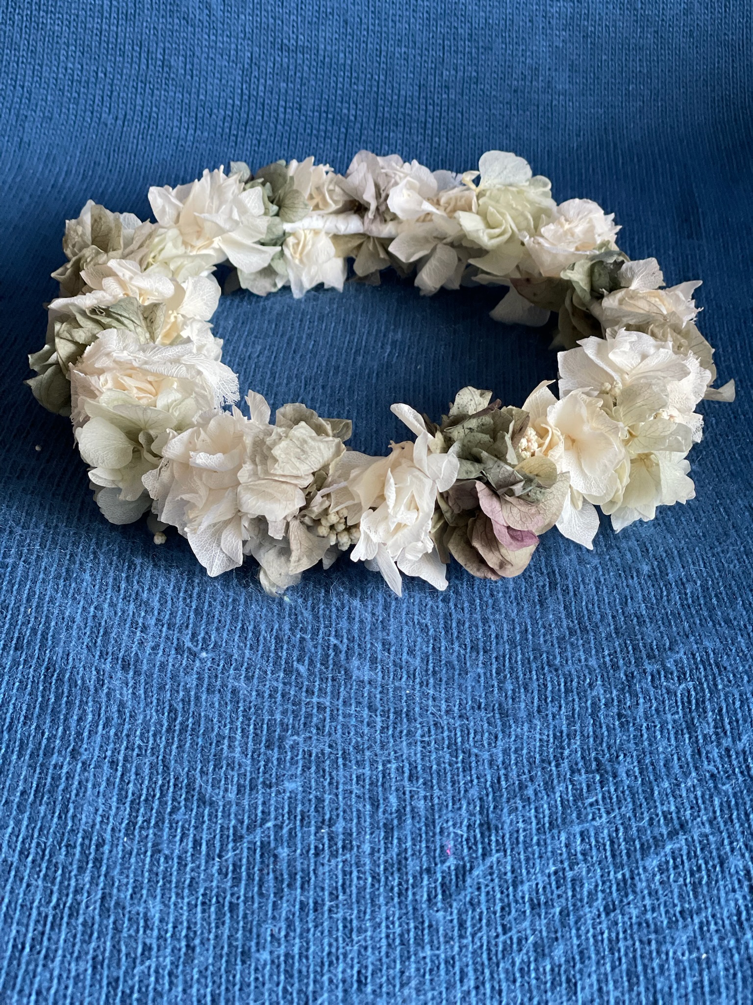 Corona entera Hortensia